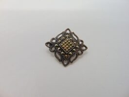 Brosa din argint cu marcasite