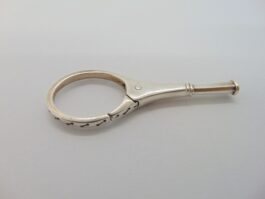 Breloc racheta tenis din argint