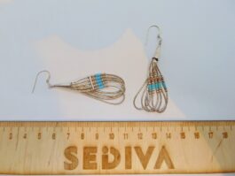 Cercei navajo din argint