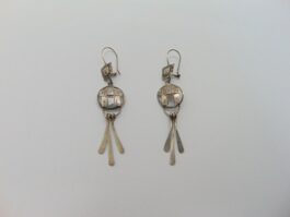 Cercei azteci din argint
