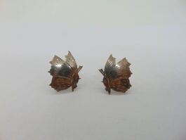 Cercei clips surub din argint fluture