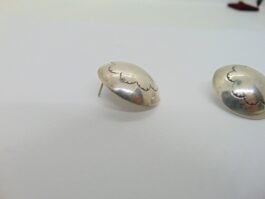 Cercei navajo rotunzi din argint