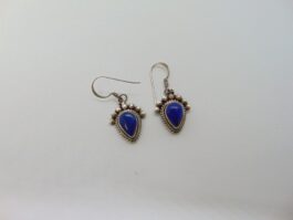 Cercei din argint cu lapis lazuli
