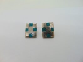 Cercei din argint cu turcoaz Mexic