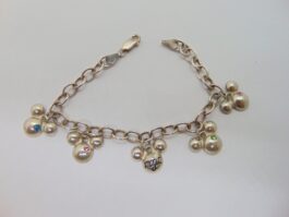 Bratara Disney cu charm uri din argint