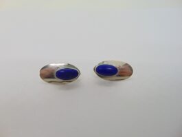 Cercei din argint cu lapis lazuli