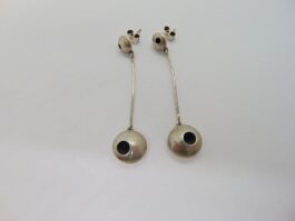 Cercei lungi, modernisti din argint