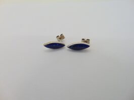 Cercei din argint cu lapis lazuli