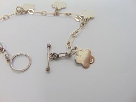 Bratara din argint cu charm uri