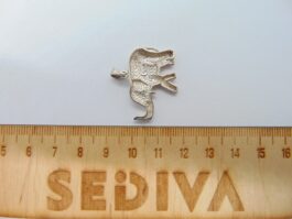 Pandantiv elefant din argint