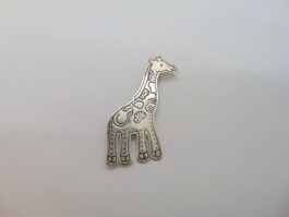 Brosa girafa din argint Mexic