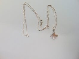 Lant si pandantiv cruce din argint