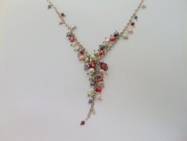 Colier din argint cu perle