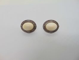 Cercei din argint cu agat si marcasite