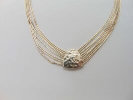 Colier amerindian din argint